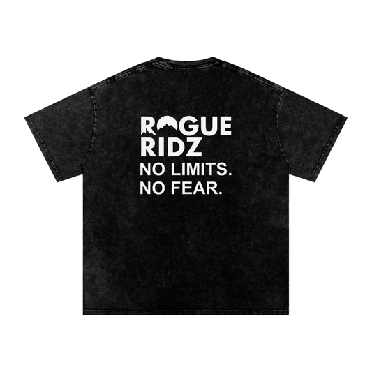 Snow Washed "No Limits, No Fear" T-Shirt