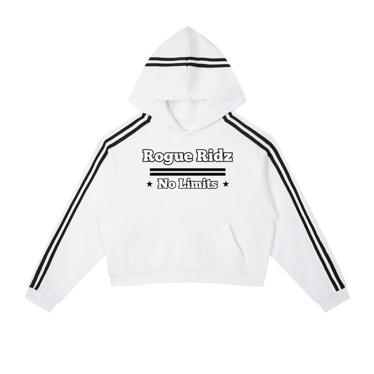 "Striped Classic" Cropped Hoodie