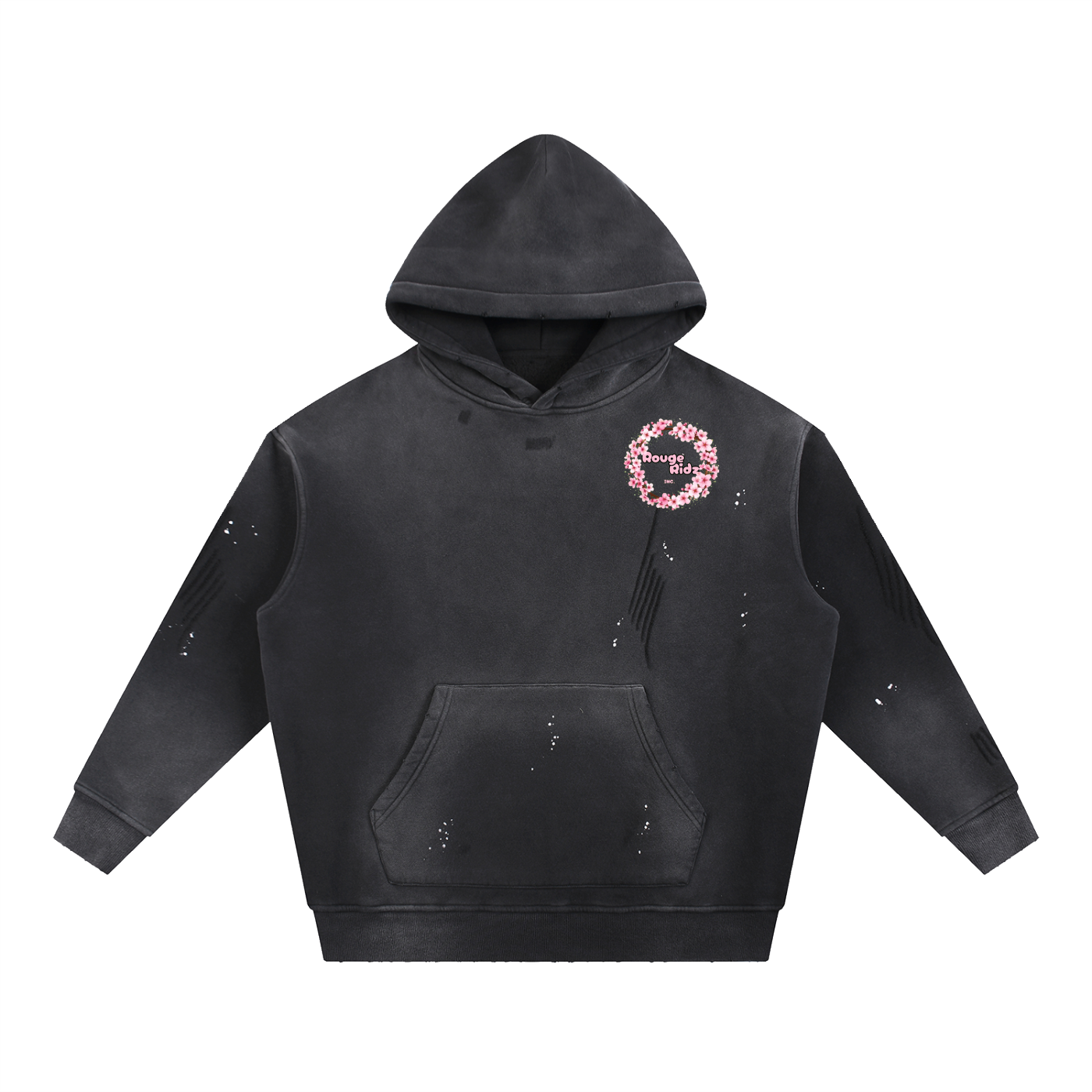 "Cherry Blossom" Vintage Washed Hoodie