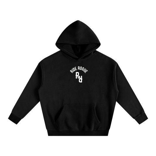 Oversize "Double R" hoodie